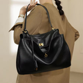 New Large Rodeo Bag - Top Grain Leather Underarm Crossbody Bag, Premium Women's Commuter Handbag with Multi-Size Options